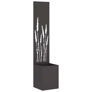 vidaXL Schermo per privacy in giardino Traforo Nero 32 x 32 x 150 cm