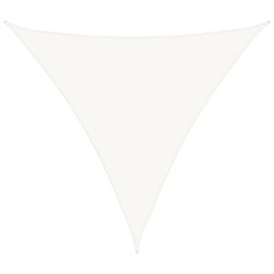 vidaXL Vela Parasole 160 g/m&sup2; Bianca 6x6x6 m in HDPE