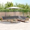 vidaXL Set Divano Pallet da Giardino 6 pz con Cuscini Massello Acacia