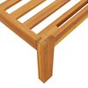 vidaXL Set di divani 2 pcs Antracite Legno di Acacia Massello
