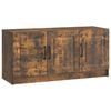 vidaXL Mobile TV Rovere Fumo 99 x 34,5 x 47 cm Legno ingegnerizzato