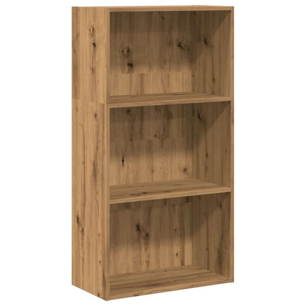 vidaXL Libreria Rovere Artigianale 60x30x114 cm in Legno Multistrato