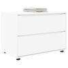 vidaXL Armadio Bianco 80 x 48 x 57 cm Legno multistrato