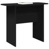 vidaXL Tavolo consolle Nero 93 x 40 x 75 cm Legno multistrato