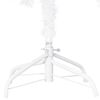 vidaXL Albero di Natale Preilluminato con Palline Bianco 120 cm PVC