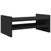 vidaXL Supporto per Monitor Nero 50x27x20 cm in Truciolato