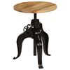 vidaXL Tavolo da Bar in Legno Massello di Mango 60x(76-110) cm