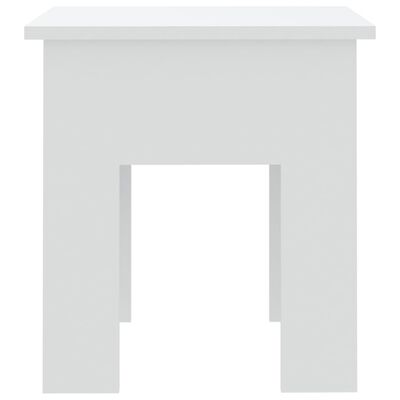 vidaXL Tavolino da Caffè Bianco 40x40x42 cm in Truciolato