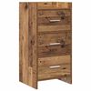 vidaXL Credenza Legno antico 40 x 36 x 80 cm Legno ingegnerizzato