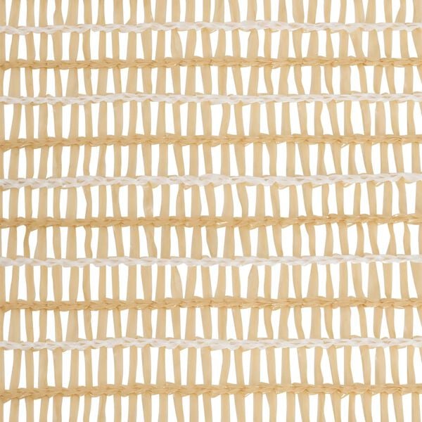 vidaXL Rete per Privacy Beige 2x10 m in HDPE 75 g/m&sup2;