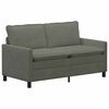 vidaXL Divano Grigio Chiaro 156 x 81 x 87,5 cm Tessuto
