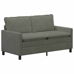 vidaXL Divano Grigio Chiaro 156 x 81 x 87,5 cm Tessuto