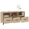 vidaXL Mobile Porta TV Rovere Sonoma 102x35x50 cm Legno Multistrato