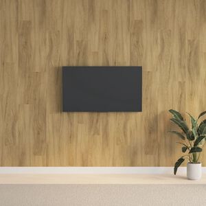 vidaXL Pannelli da Parete Effetto Legno Marrone PVC 2,06 m&sup2;