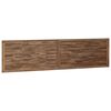 vidaXL Testiera Naturale 200 cm Legno di teak solido