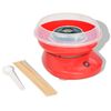 vidaXL Macchina per lo Zucchero Filato 480 W Rossa