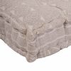 vidaXL Cuscino per Divano Marrone Chiaro 120 x 80 x 12 cm Tessuto