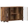 vidaXL Credenza con porta FLORIN Legno vecchio 88,5 x 30,5 x 55,5 cm