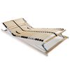 vidaXL Rete a Doghe 7 Zone senza Materasso con 28 Doghe 70x200 cm