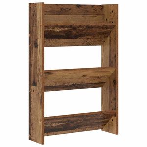 vidaXL Mobile per scarpe 60 x 18 x 90 cm Legno ingegnerizzato