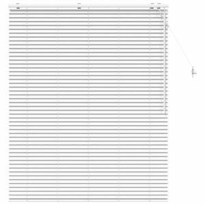 vidaXL Tenda Veneziana Bianco 140 x 160 cm 35 mm