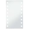 vidaXL Specchio da Parete a LED per Bagno 60x100 cm