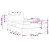 vidaXL Letto con contenitore e materasso Talpa 120 x 200 cm