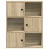 vidaXL Libreria Rovere Sonoma 60x24x76,5 cm in Legno Multistrato