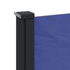 vidaXL Tenda da Sole Laterale Retrattile Blu 220x300 cm