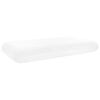 vidaXL Cuscino da Letto Bianco 74 x 39 x 13 cm Schiuma Memory