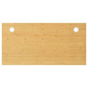 vidaXL Piano Scrivania 80x40x4 cm in Bamb&ugrave;