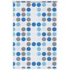 vidaXL Tenda a Rullo per Doccia 140x240 cm con Motivo a Cerchi