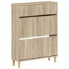 vidaXL Mobile per scarpe ARNHEM 78 x 24 x 103 cm Legno ingegnerizzato