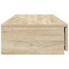 vidaXL Cassetti per letto Rovere Sonoma 120 x 36,5 x 16,5 cm