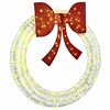 vidaXL Ghirlanda Bianco caldo 120 x 120 x 10 cm PET 150 LED