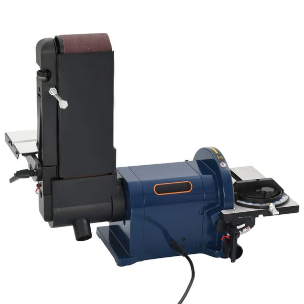 vidaXL Levigatrice a Nastro e a Disco Elettrica 500 W 200 mm