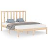 vidaXL Giroletto in Legno Massello 150x200 cm King Size
