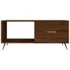 vidaXL Tavolino da Salotto Rovere Marrone 90x50x40cm Legno Multistrato