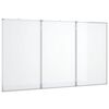vidaXL Lavagna Magnetica Pieghevole 120x100x1,7 cm in Alluminio