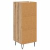 vidaXL Credenza rovere artigianale 34 x 34.5 x 90 cm Legno multistrato