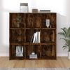 vidaXL Libreria Rovere Fumo 98x29x97,5 cm
