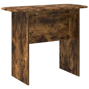vidaXL Tavolo consolle Rovere fum&eacute; 93 x 40 x 75 cm Legno multistrato