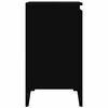 vidaXL Mobile Lavabo Nero 58x33x60 cm in Legno Multistrato
