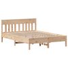 vidaXL Letto senza Materasso 120x190 cm in Legno Massello di Pino