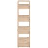 vidaXL Libreria/Divisorio 60x35x125 cm in Legno Massello di Pino