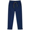 vidaXL Pantaloni per Bambini con Coulisse Blu Marino 128