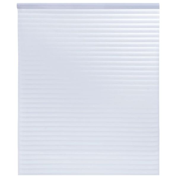 vidaXL Pellicola per Finestra Smerigliata Motivo a Righe 90x500 cm PVC
