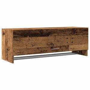 vidaXL Armadio in Legno Vecchio 100x32,5x35 cm in Legno Multistrato