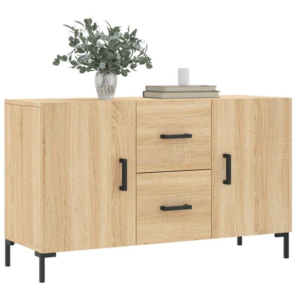 vidaXL Credenza Rovere Sonoma 100x36x60 cm in Legno Multistrato