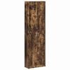 vidaXL Guardaroba Rovere fum&eacute; 55 x 25 x 189 cm Legno multistrato